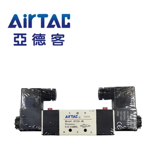 Airtac Solenoid Valve 4V420 4V210 4V330 3V220 4V210-08 4V210-10 4V210-15 4V220-06
